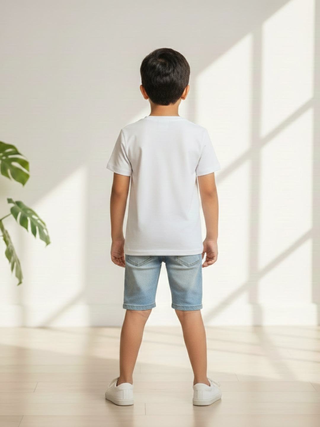Big Brother Kids Cotton T-Shirt: Lion Design