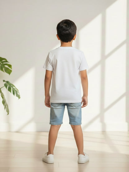 Big Brother Kids Cotton T-Shirt: Lion Design