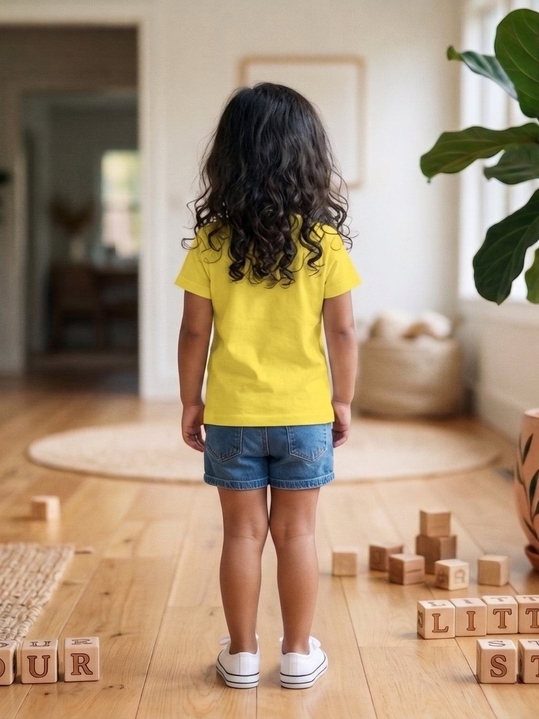 Little Sister Rainbow T-Shirt for Kids