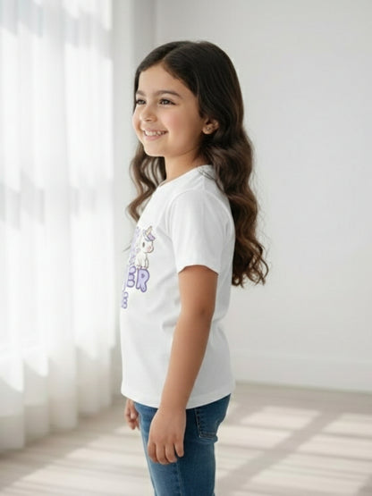 Big Sister To Be Unicorn Kids Cotton T-shirt 🦄