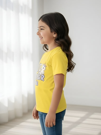 Big Sister To Be Unicorn Kids Cotton T-shirt 🦄