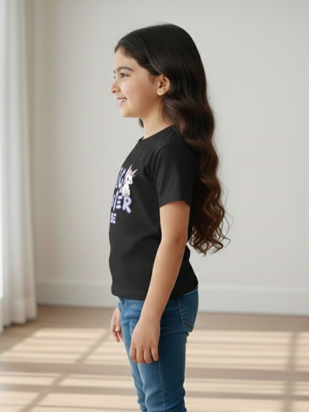 Big Sister To Be Unicorn Kids Cotton T-shirt 🦄