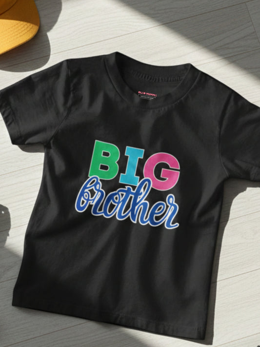 Big Brother Cotton T-Shirt for Kids
