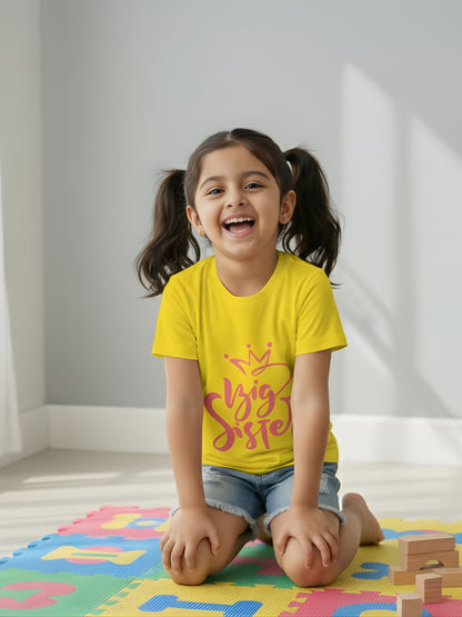 Big Sister Kids Cotton T-Shirt