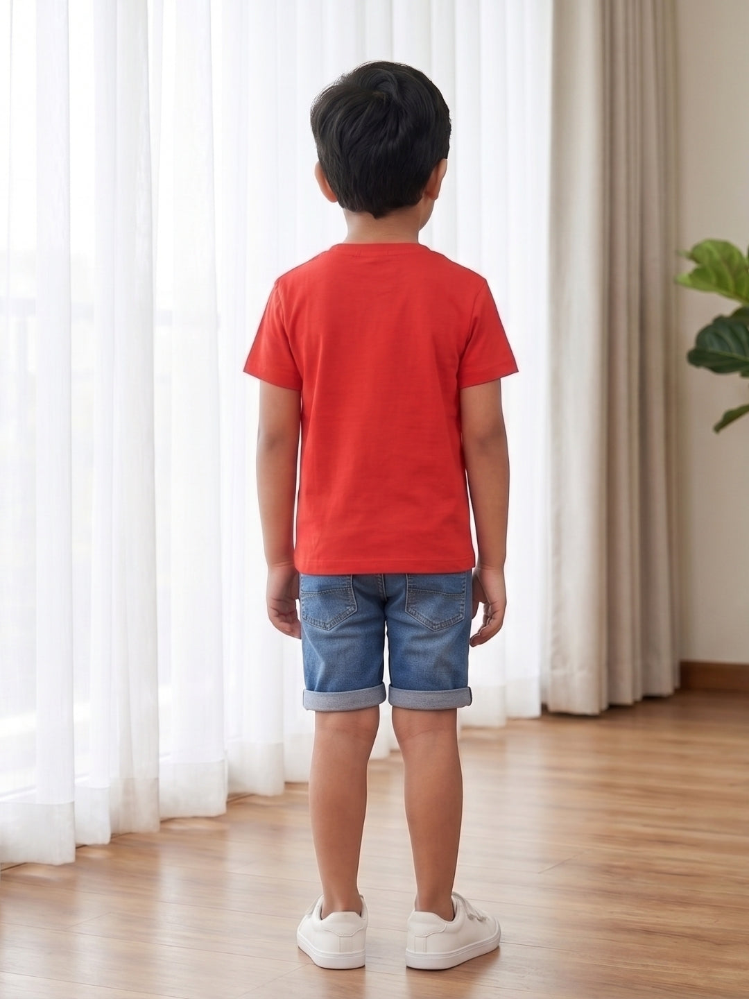 Promoted to Big Brother Astronaut Cotton T-Shirt for Kids