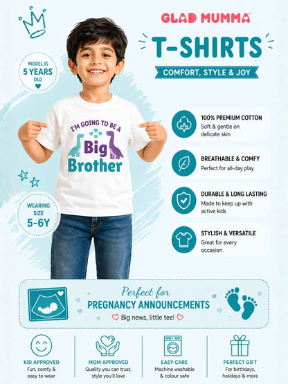 I'm Going To Be a Big Brother Announcement Kids T-shirt