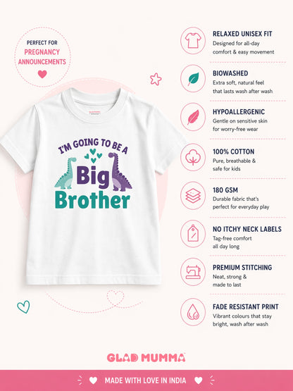 I'm Going To Be a Big Brother Announcement Kids T-shirt
