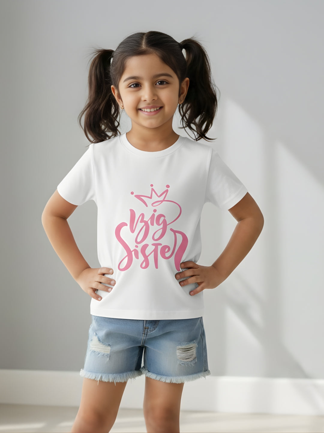Big Sister Kids Cotton T-Shirt