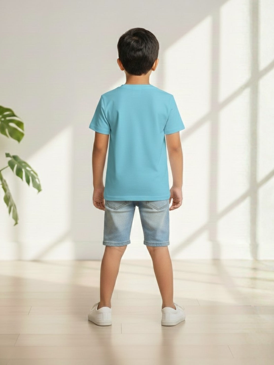 Big Brother Kids Cotton T-Shirt: Lion Design