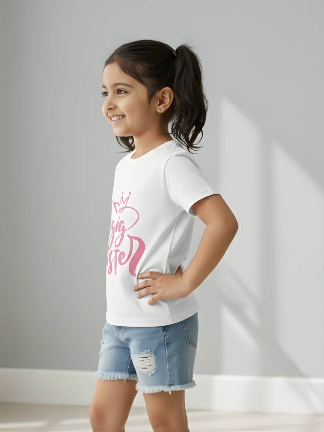 Big Sister Kids Cotton T-Shirt