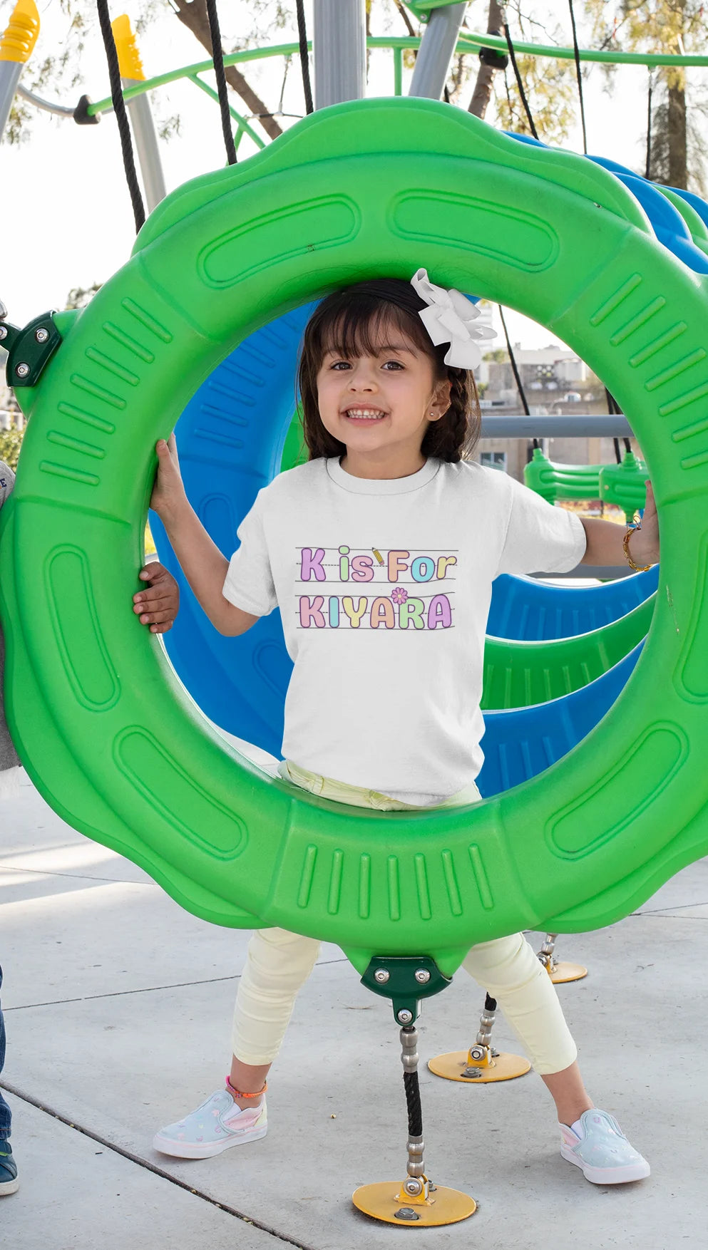 Alphabet Customised Name Kids T-Shirt