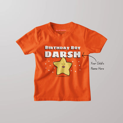 Birthday Boy Customised Kids T-Shirt