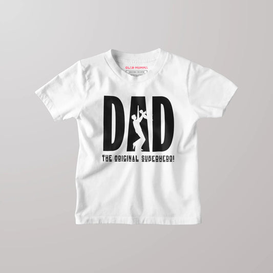 Dad The Original Superhero Kids T-shirt