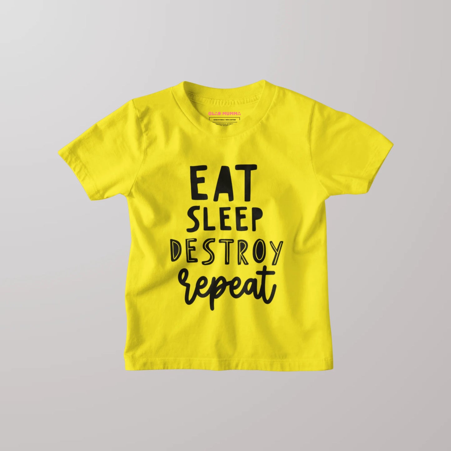 Eat Sleep Destroy Repeat Kids T-Shirt