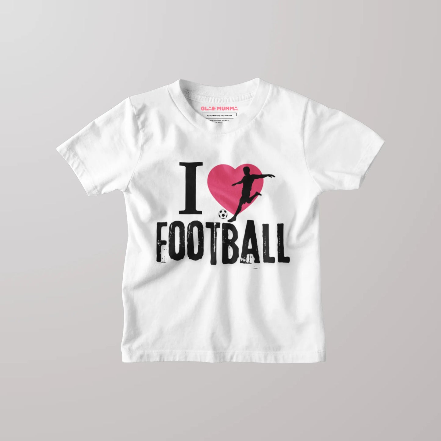 I Love Football Kids T-Shirt