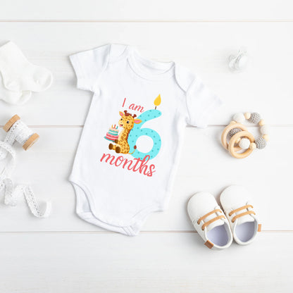 I'm 6 Months Half-Birthday Baby Onesie