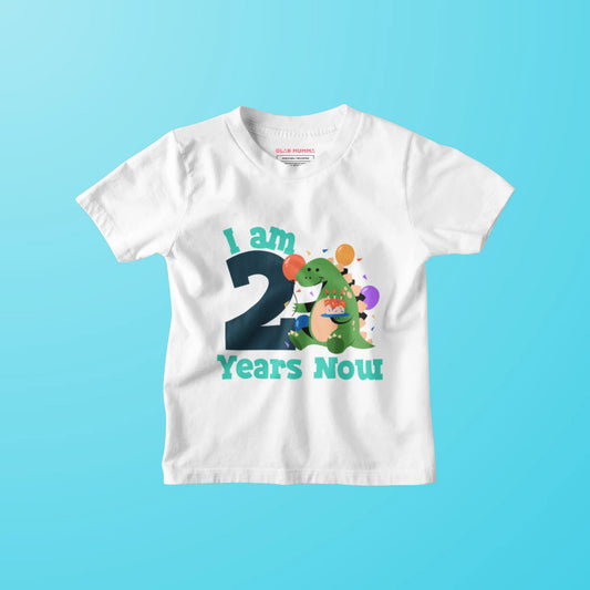 I am 2 Years Now Dinosaur Kids T-Shirt