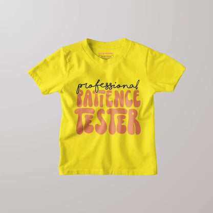 Professional Patience Tester Kids T-Shirt