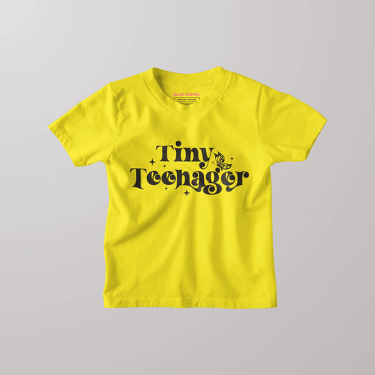 Tiny Teenager Kids T-Shirt