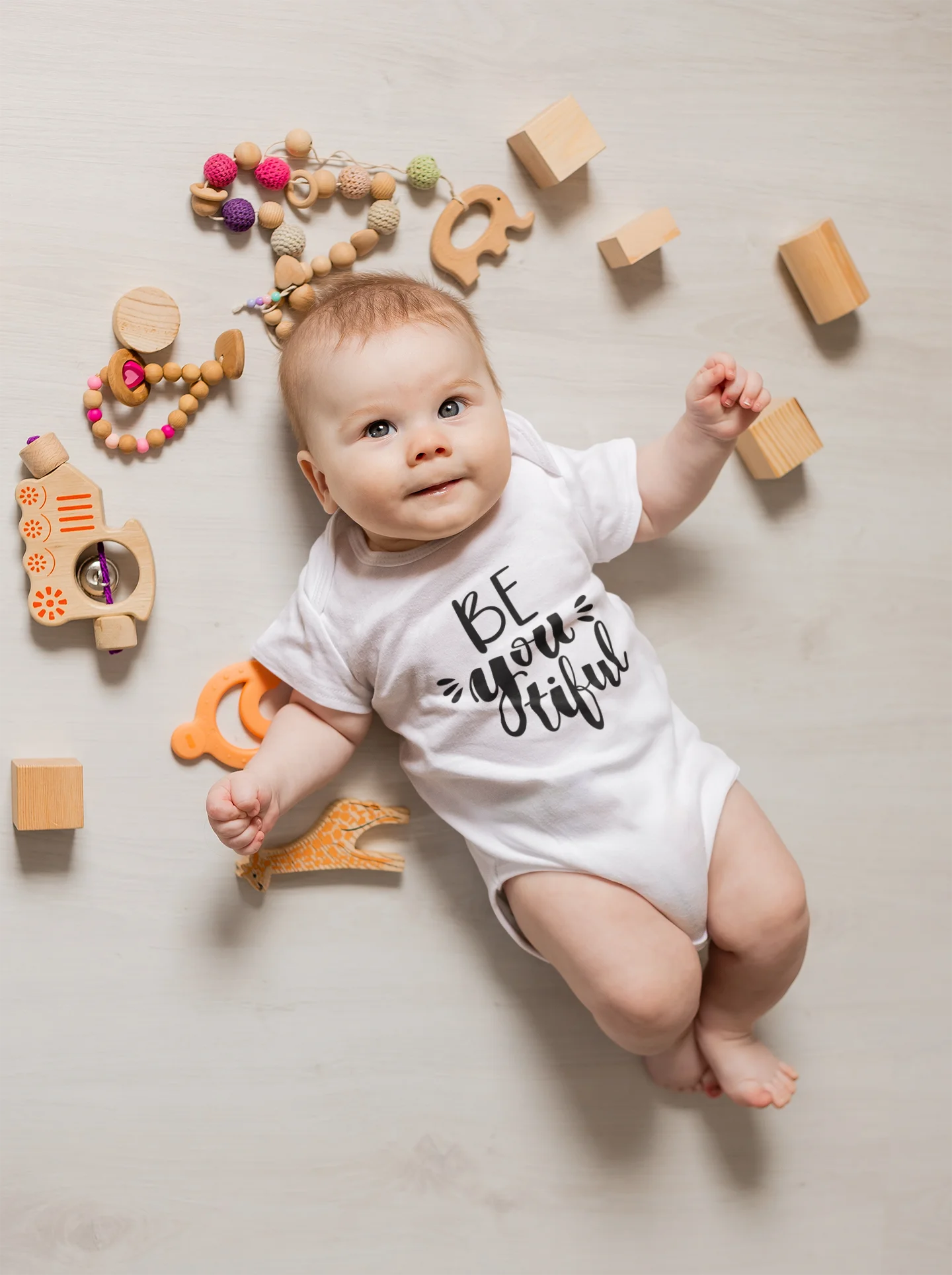 BE YOU-tiful Baby Onesie