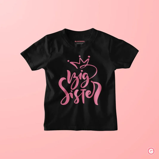 Big Sister Kids Cotton T-Shirt - Tshirt