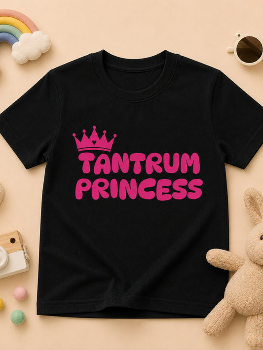 Tantrum Princess Kids Cotton T-Shirt
