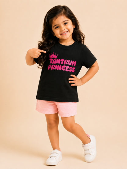 Tantrum Princess Kids Cotton T-Shirt
