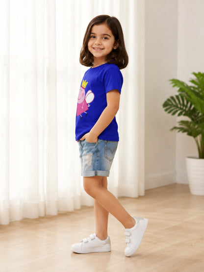Peppa Pig Princess Kids Cotton T-Shirt