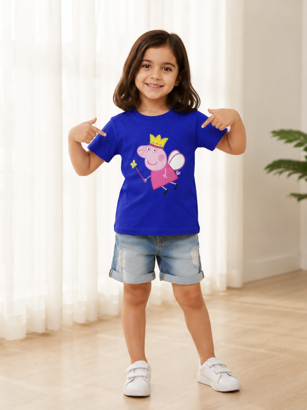 Peppa Pig Princess Kids Cotton T-Shirt