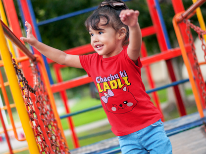 Chachu Ki Ladli Girls Cotton T-Shirt