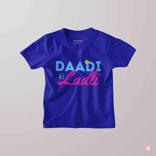Daadi Ki Ladli Cotton T-Shirt for Kids - Tshirt