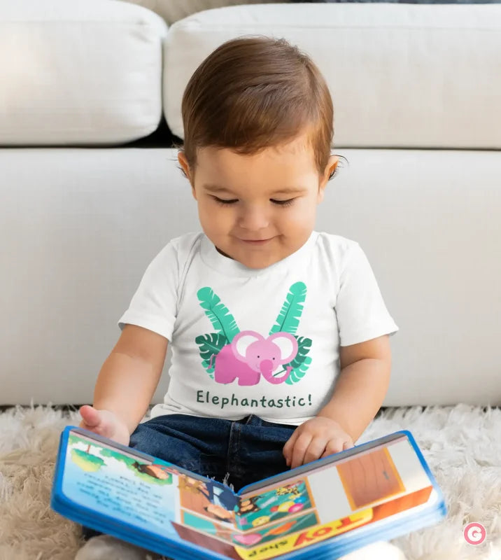 Elephantastic Kids Cotton T-shirt - Tshirt