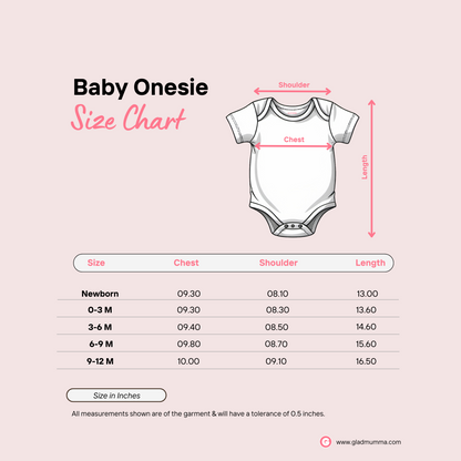 Half-way to One Baby Onesie