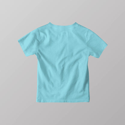 Your Text Here Customised Kids Sky-Blue T-Shirt