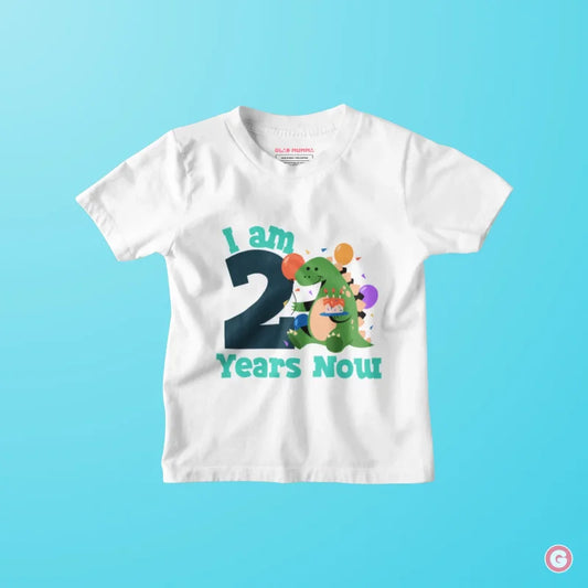 I am 2 Years Now Toddler Cotton T-shirt - Kids Tshirt