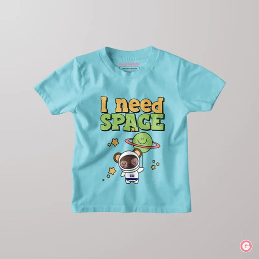 I Need Space Kids Cotton T-Shirt - Tshirt