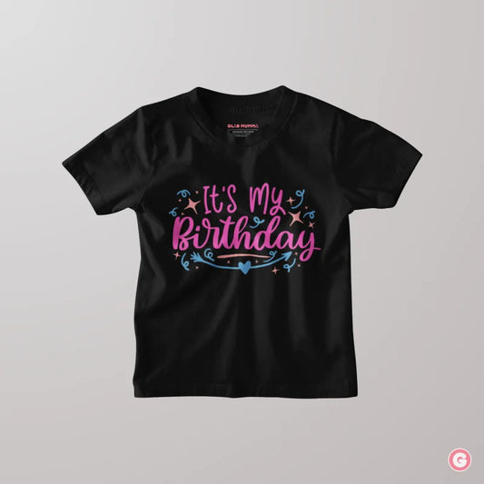 It’s My Birthday Kids Cotton T-Shirt - Tshirt