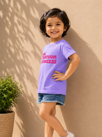 Tantrum Princess Kids Cotton T-Shirt
