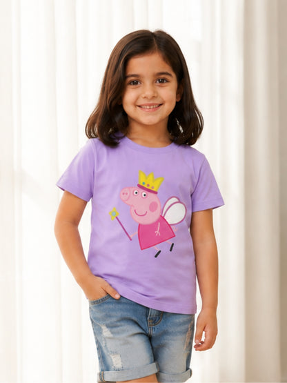 Peppa Pig Princess Kids Cotton T-Shirt