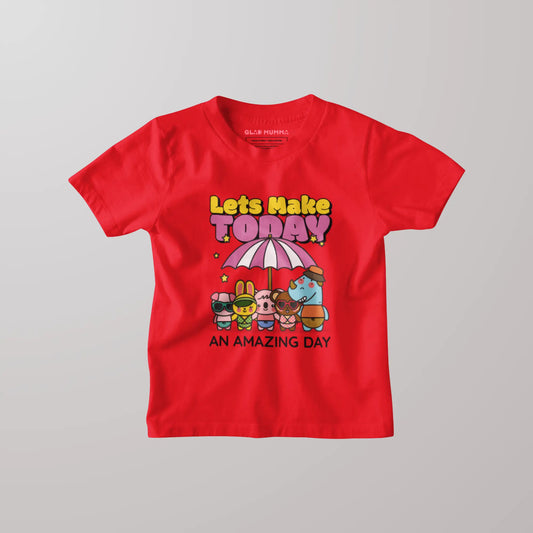 Lets Make Today An Amazing Day Kids T-Shirt