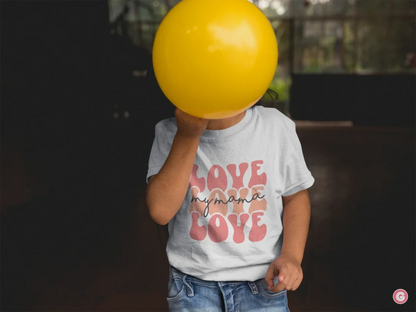 Love My Mama Kids Cotton T-Shirt - Tshirt
