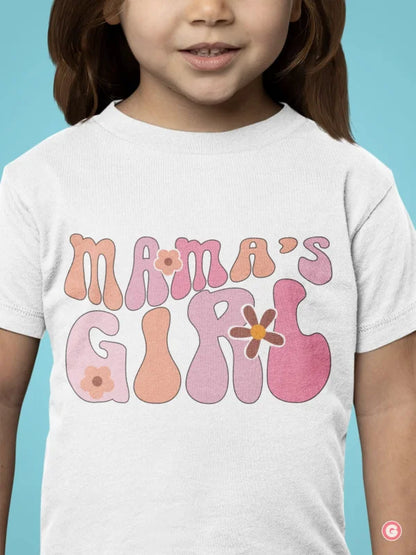 Mama’s Girl Kids Cotton T-Shirt - Tshirt