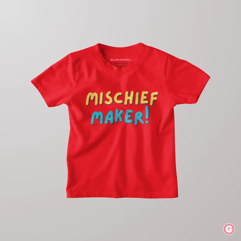 Mischief Maker Kids Cotton T-shirt - Tshirt