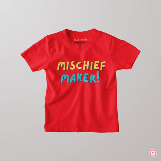 Mischief Maker Kids Cotton T-shirt - Tshirt
