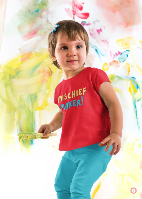 Mischief Maker Kids Cotton T-shirt - Tshirt