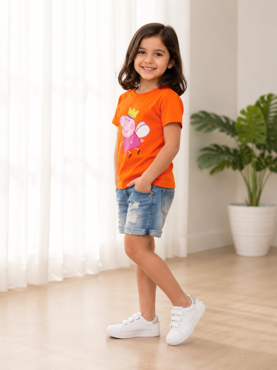 Peppa Pig Princess Kids Cotton T-Shirt