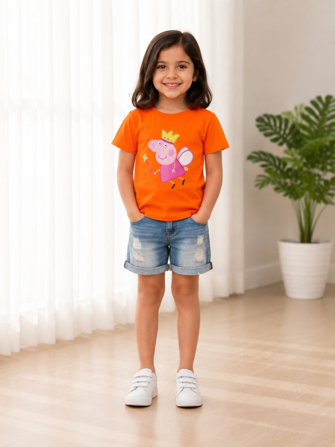 Peppa Pig Princess Kids Cotton T-Shirt