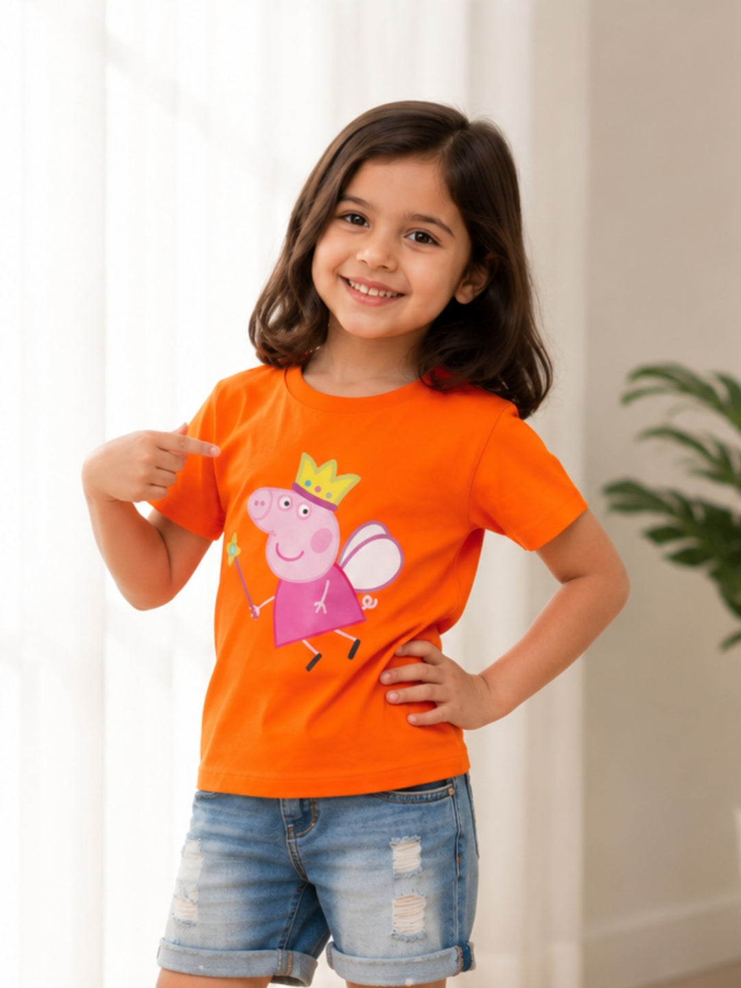 Peppa Pig Princess Kids Cotton T-Shirt