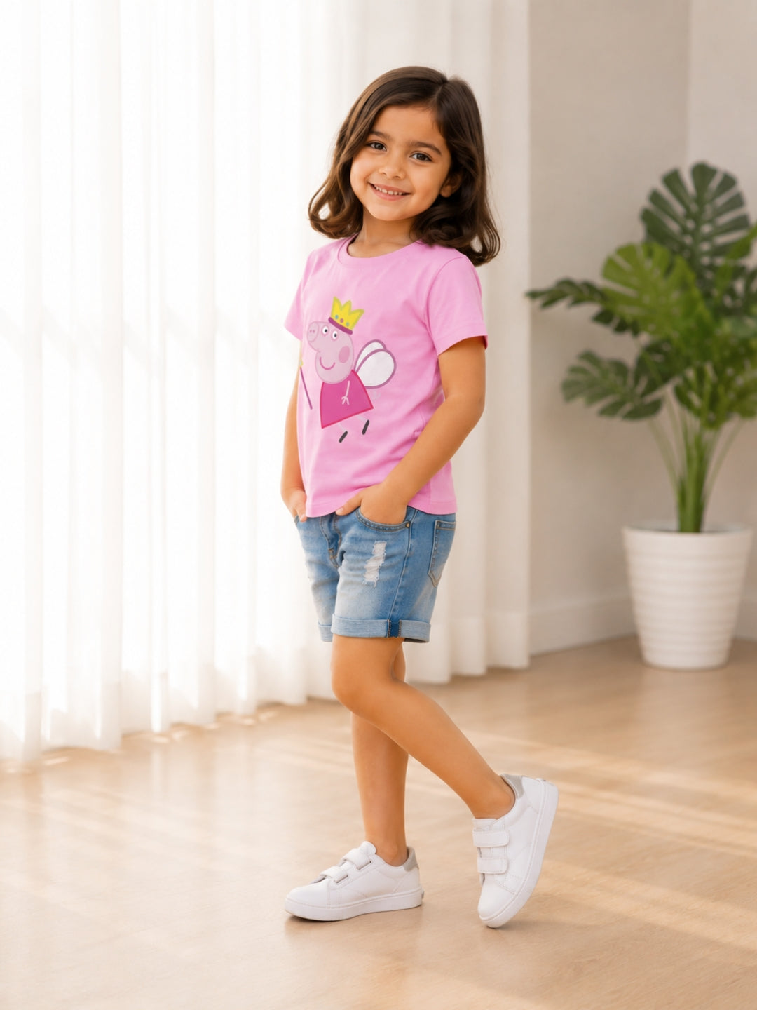 Peppa Pig Princess Kids Cotton T-Shirt