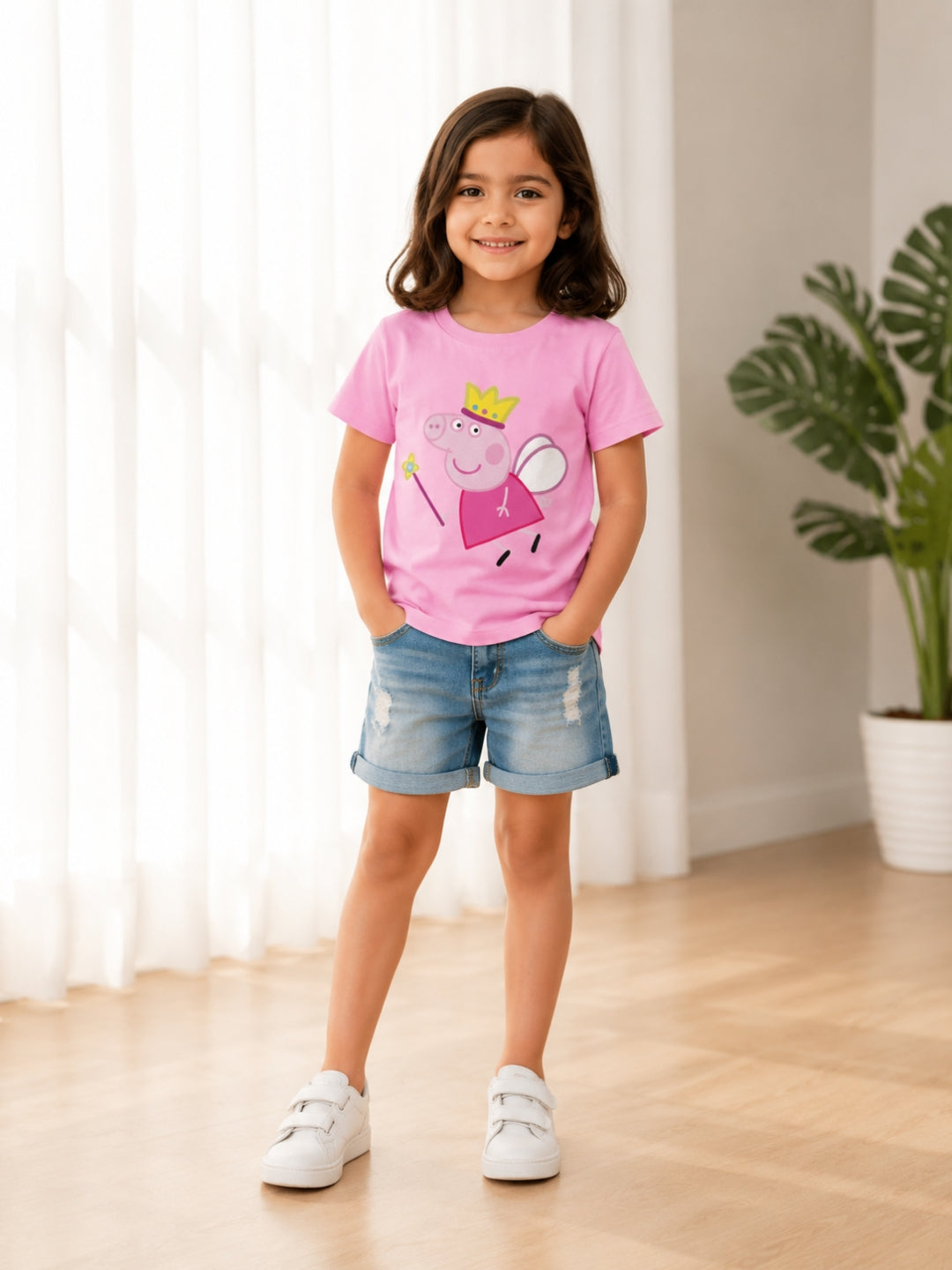 Peppa Pig Princess Kids Cotton T-Shirt